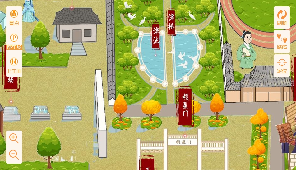 孟连手绘地图景区语音讲解导览系统：智慧景区建设的基石